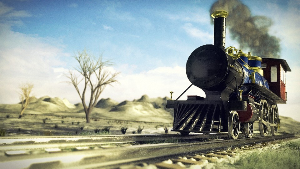 Steam Train - Mesh Only preview image 2